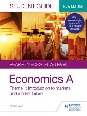 cover image of Pearson Edexcel A-level Economics a Student Guide